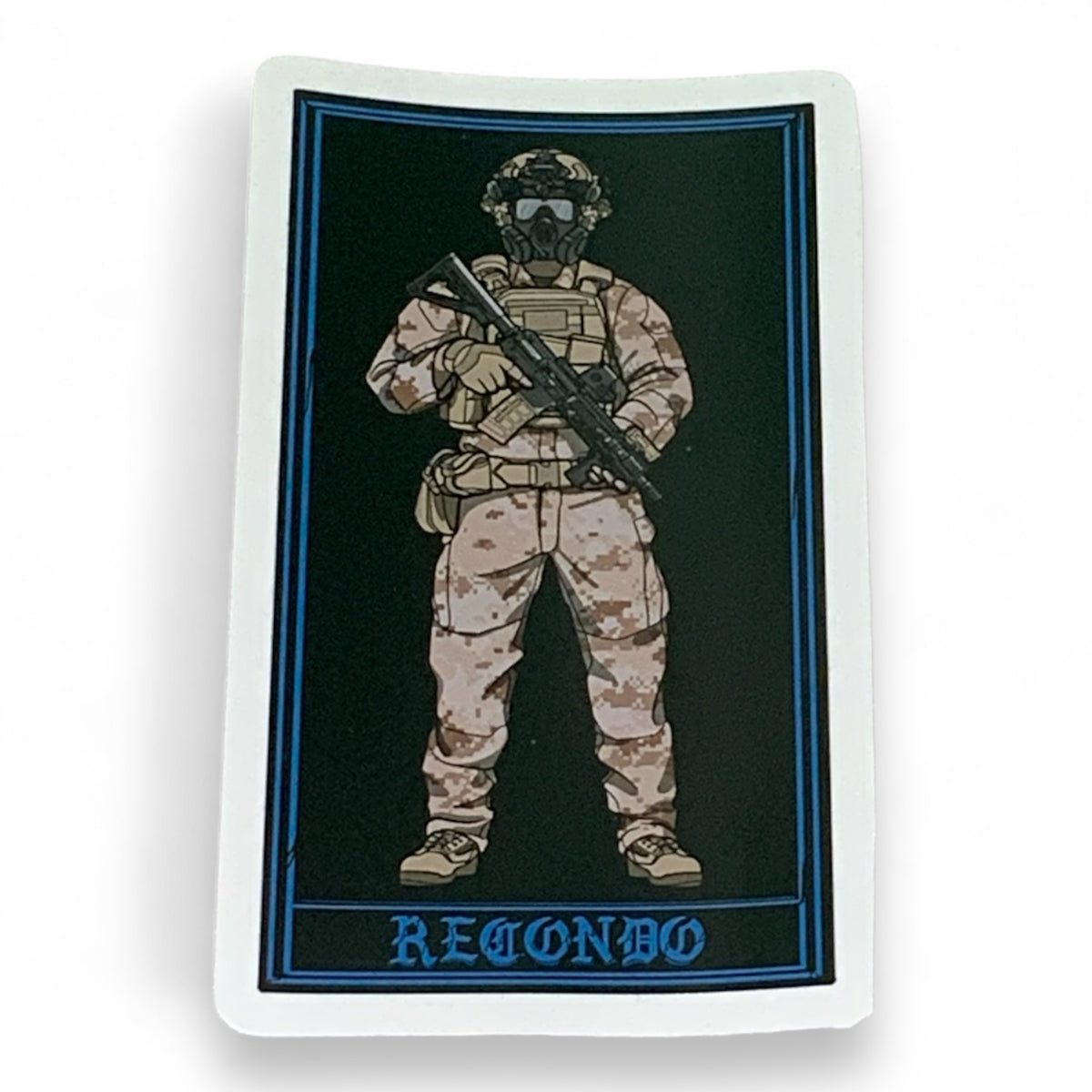 Goons Up Marine Recondo Desert Sticker BDS Tactical Gear