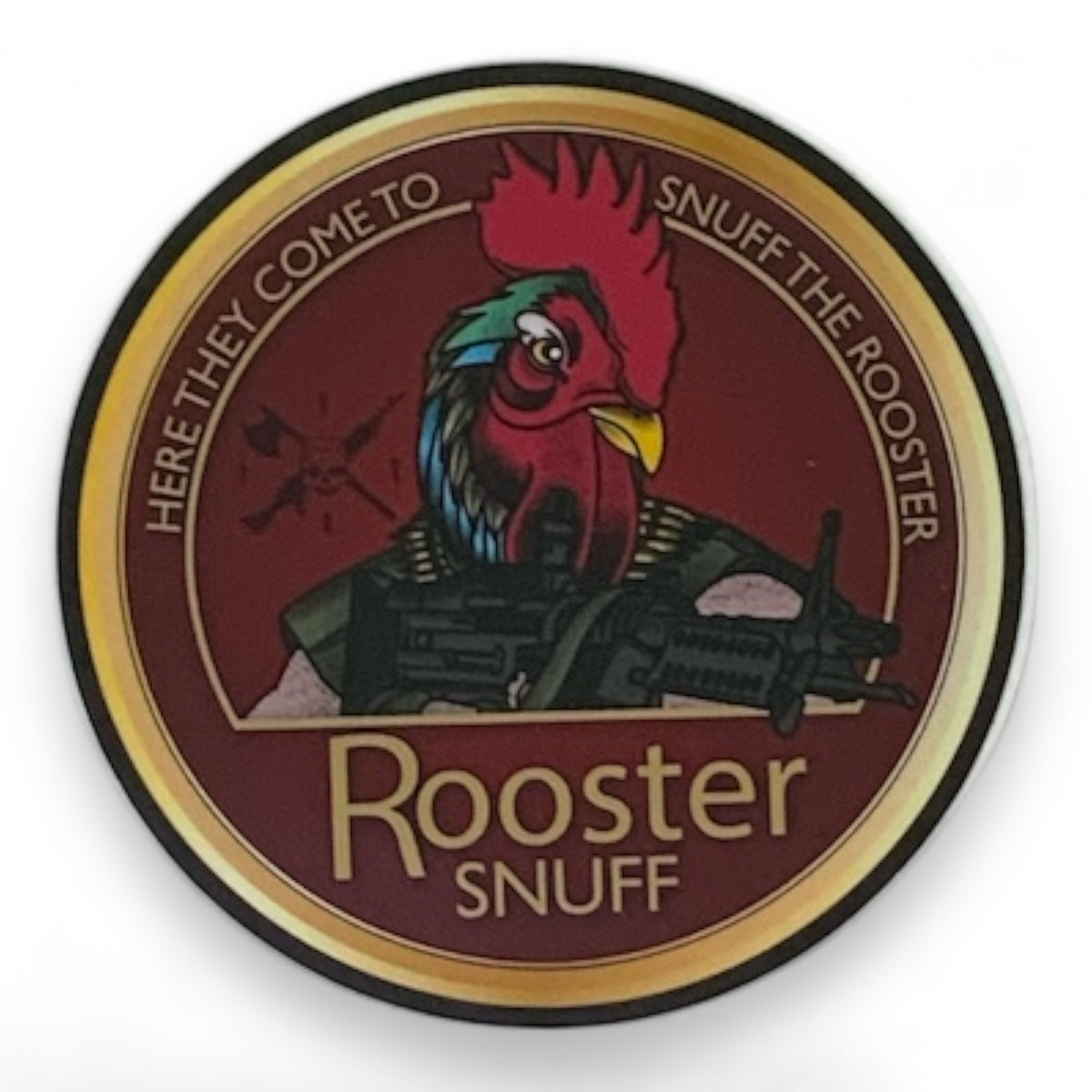 Goons Up Rooster Snuff Sticker BDS Tactical Gear