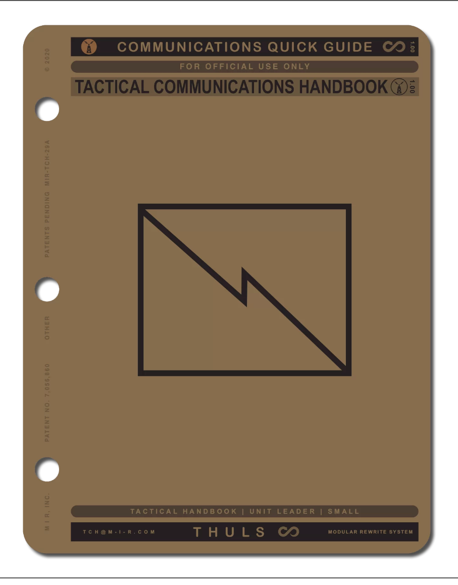 Tactical Communications Handbook