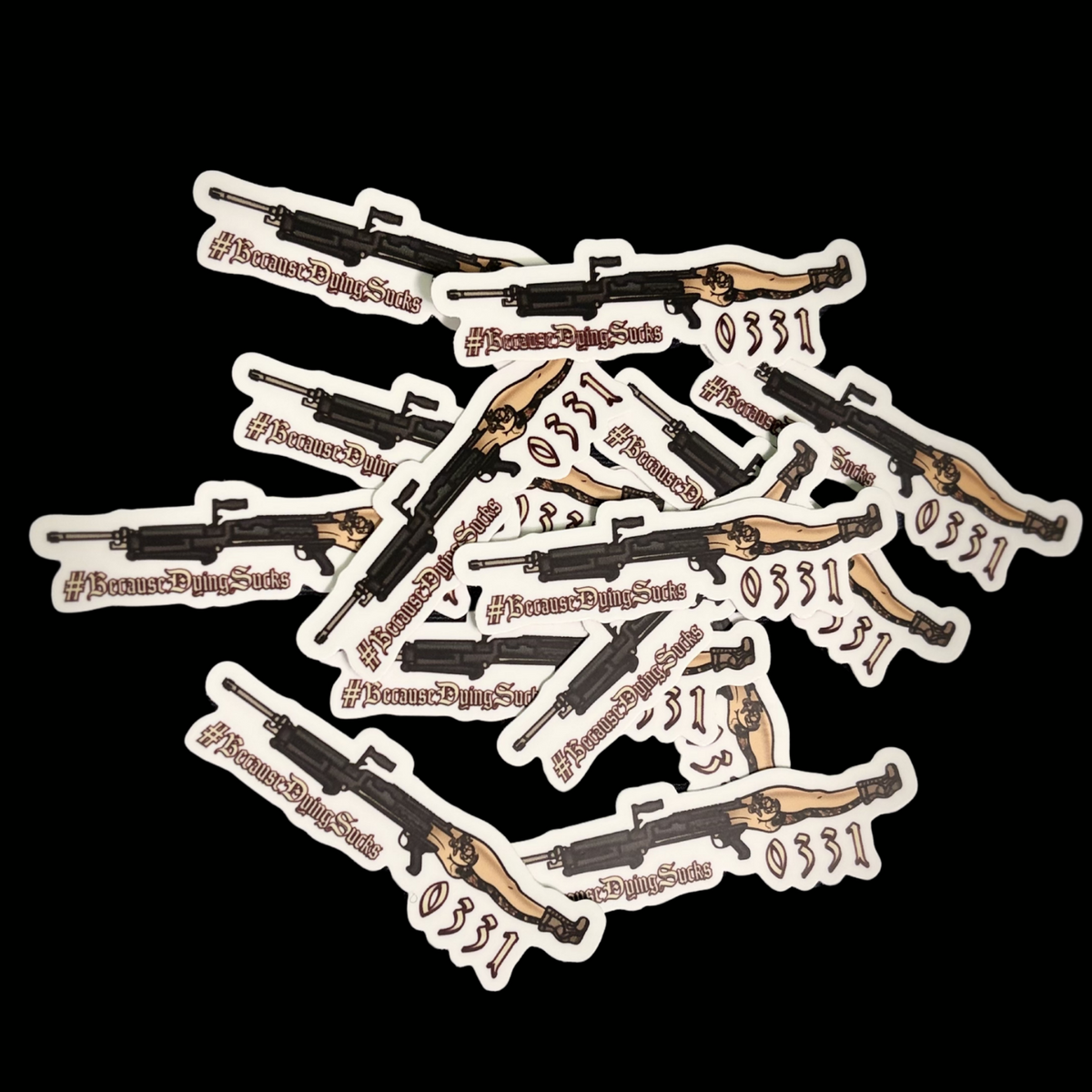 0331 Butt Stock Sticker – BDS Tactical Gear