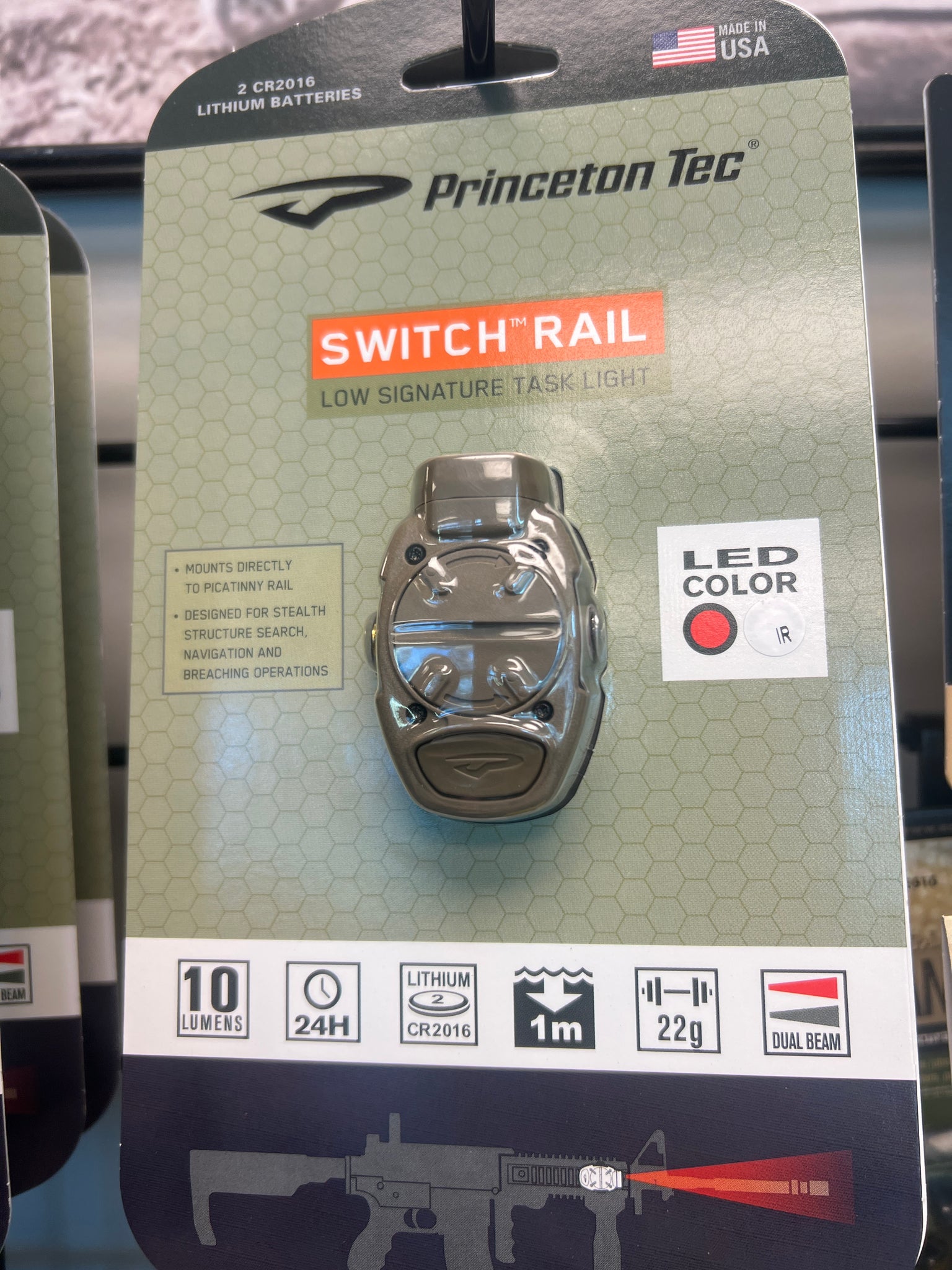 SWITCH RAIL RED/IR – BDS Tactical Gear