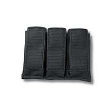 Load image into Gallery viewer, Slick Triple Pistol Mag Pouch With Kydex Placard Style