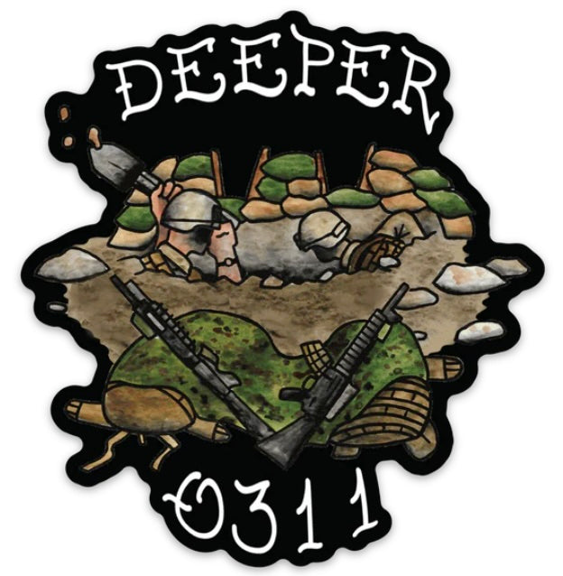 mission essential gear Mission Essential Gear Deeper 0311 Sticker – BDS Tactical Gear