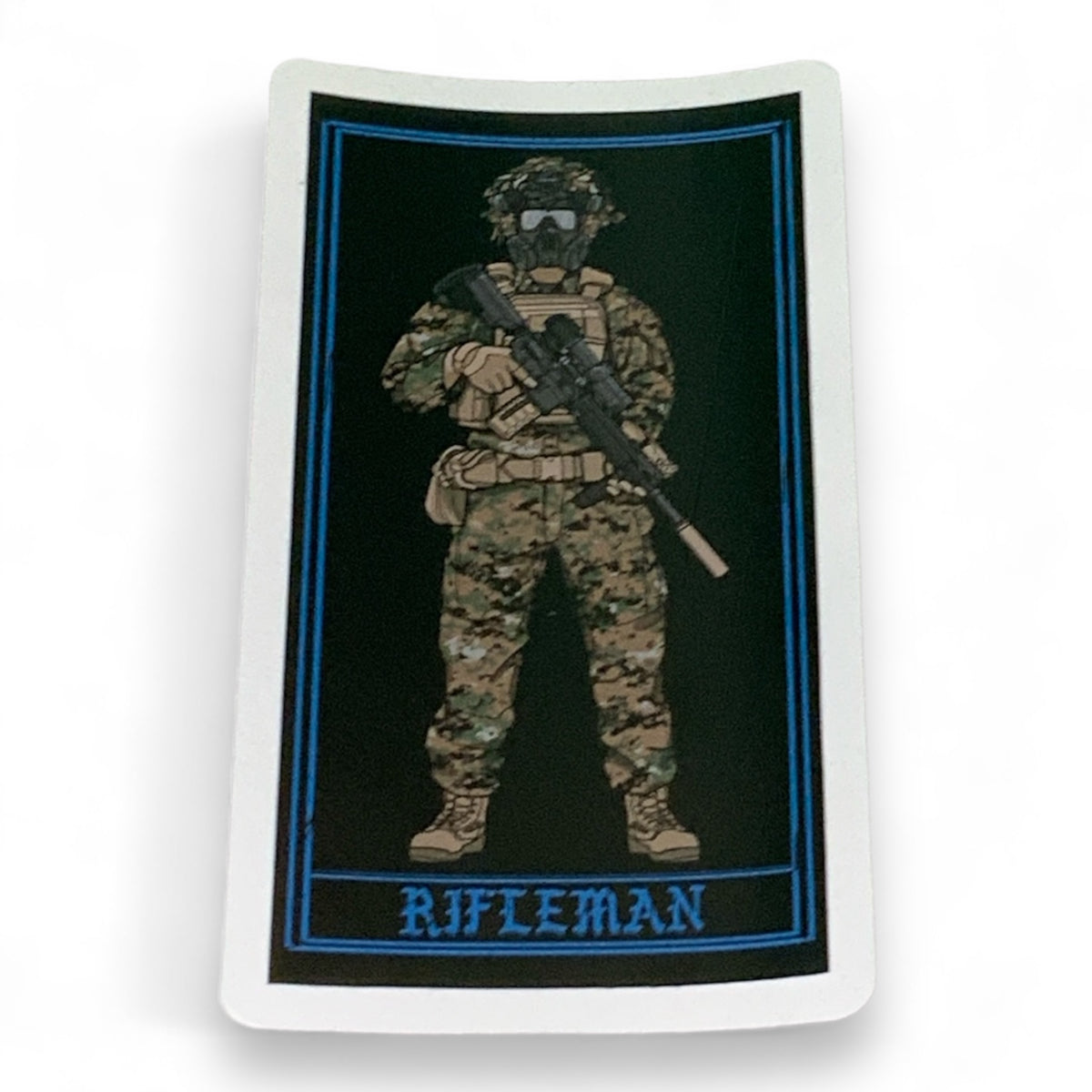 Goons Up Marine Rifleman Woodland Sticker BDS Tactical Gear