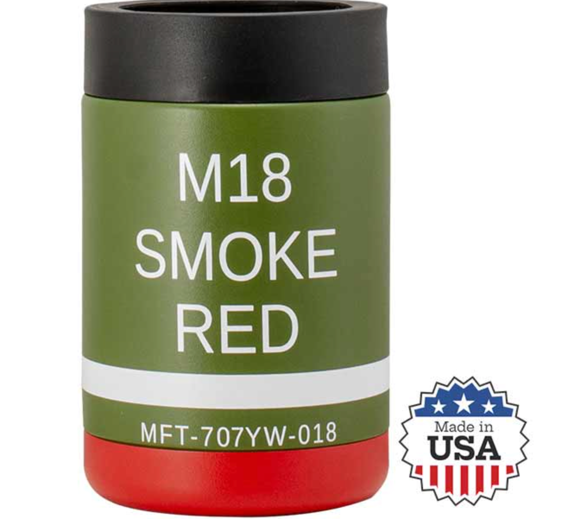 M18 Red Smoke 12 Ounce Can Cooler – BDS Tactical Gear