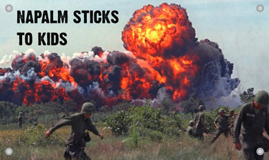 Not In Regs Napalm Sticks To Kids Flag