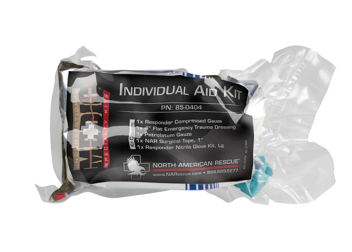 米軍放出品　North American Rescue 救急キット NorthAmericanRescue_Individual