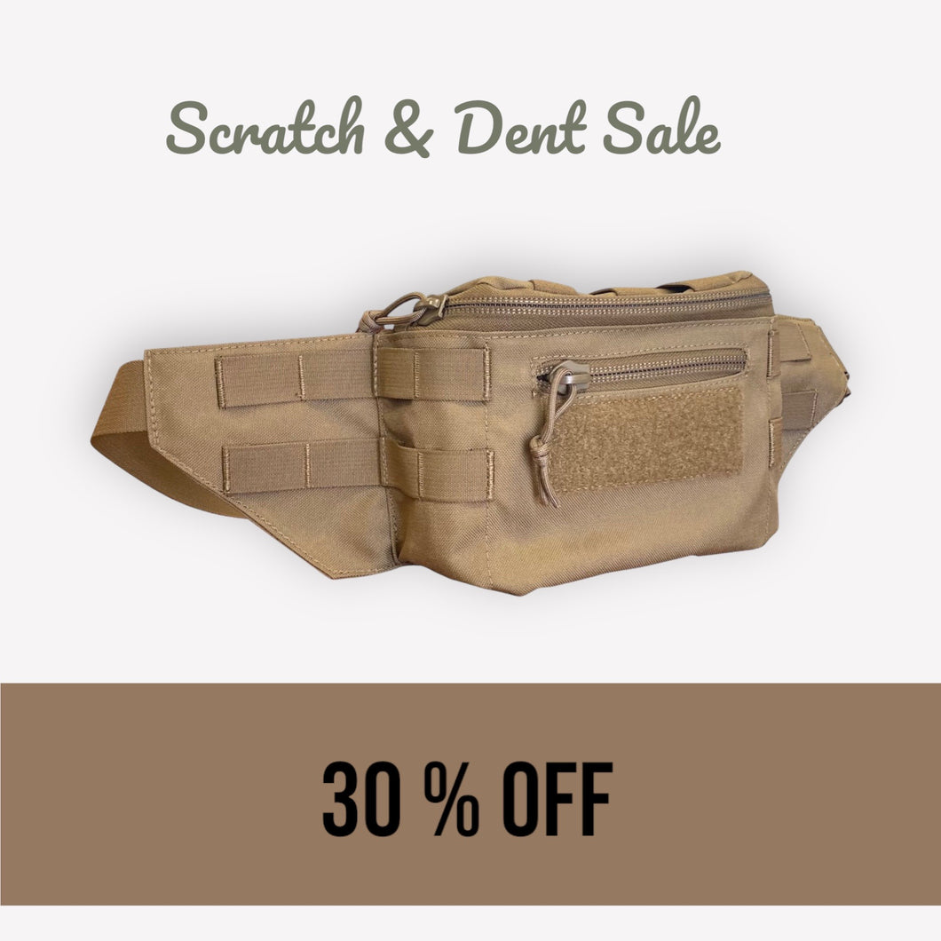 Scratch and Dent Tactical Fanny Pack