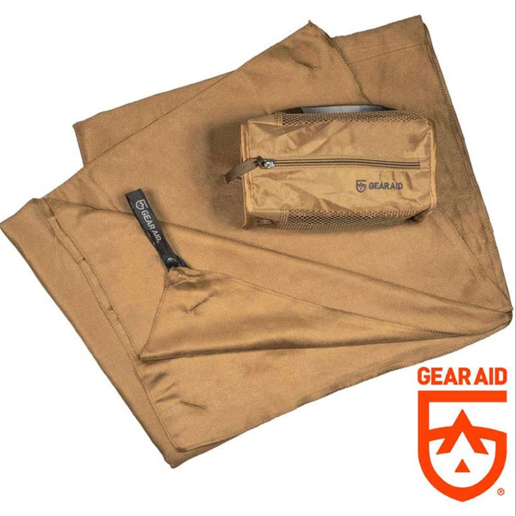 gear aid microfiber towel Quick Dry Microfiber Towel Large Coyote – BDS Tactical Gear