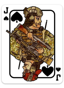 mission essential gear Mission Essential Gear Jack of All Trades Infantry Sticker – BDS Tactical Gear