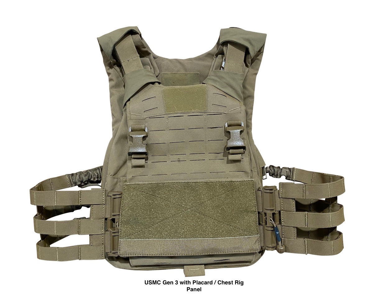 Complete Chest Rig Placard attachment system – BDS Tactical Gear