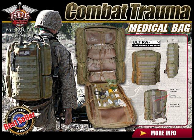 army medic gear Combat Trauma Medical Bag Coyote Brown