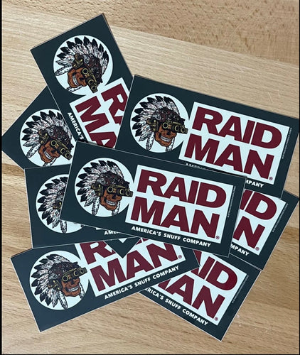 RAID MAN 5in Sticker
